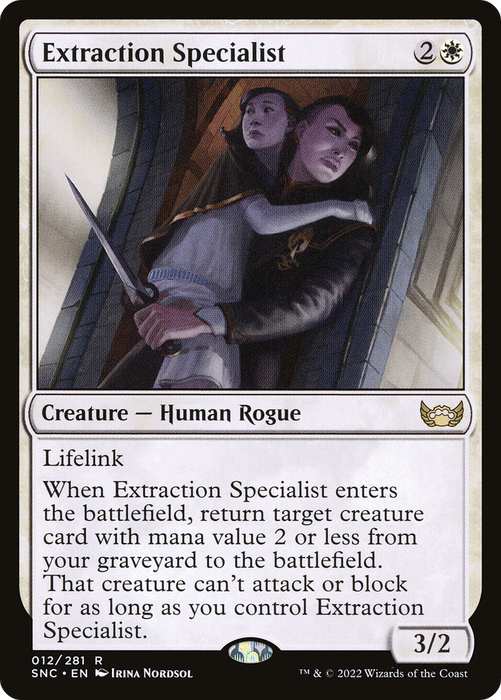 Extraction Specialist (SNC-012) - rare
