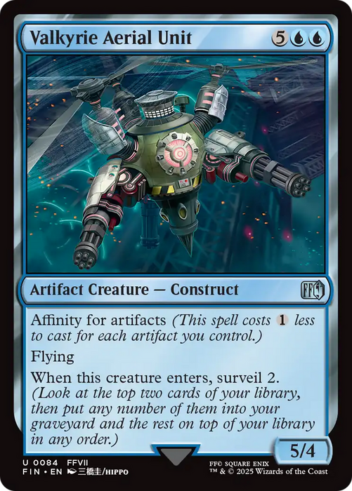 Valkyrie Aerial Unit (FIN-084) - uncommon - Foil