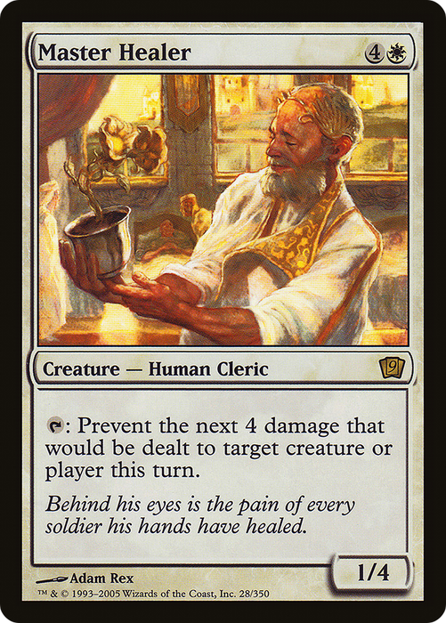 Master Healer (9ED-28★) - rare - Foil