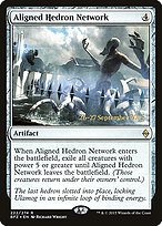 Aligned Hedron Network (PRE-222S) - rare - Foil