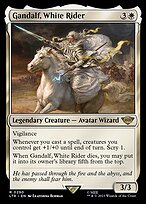 Gandalf, White Rider (LTR-290) - rare