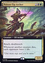 Poison-Tip Archer (SLD-788) - rare: (Extended Art) - Foil