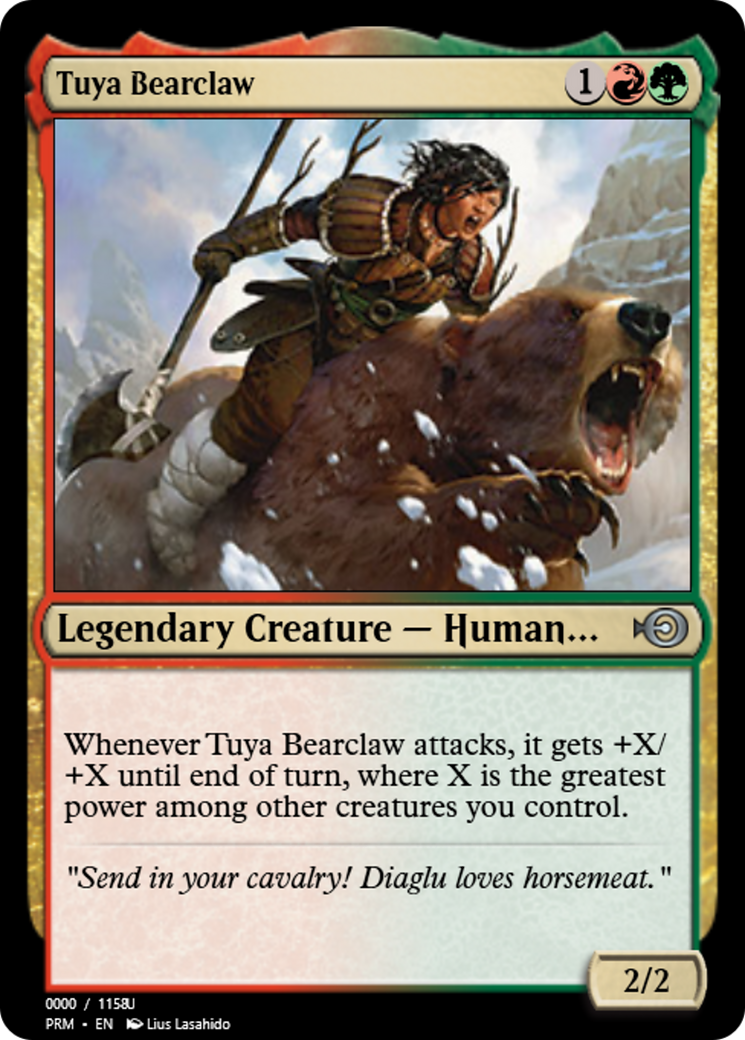 Tuya Bearclaw (PRM-86310) - uncommon