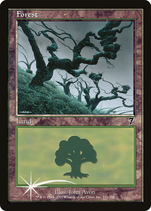 Forest (7ED-331★) - common - Foil