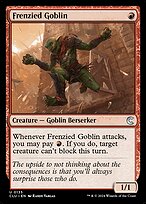 Frenzied Goblin (CLU-135) - uncommon