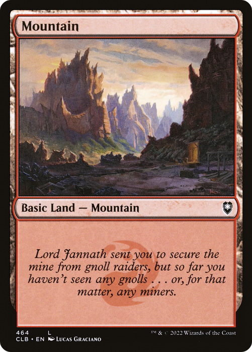 Mountain (CLB-464) - common - Foil