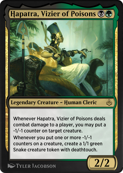 Hapatra, Vizier of Poisons (AKR-238) - rare