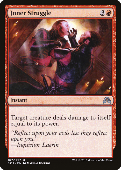 Inner Struggle (SOI-167) - uncommon - Foil