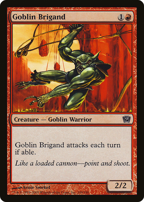 Goblin Brigand (9ED-190★) - common - Foil