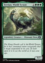 Terrian, World Tyrant (DFT-182) - uncommon - Foil