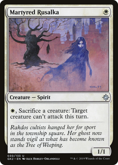 Martyred Rusalka (GK2-030) - uncommon