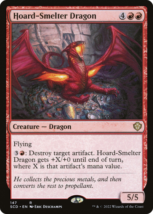 Hoard-Smelter Dragon (SCD-147) - rare