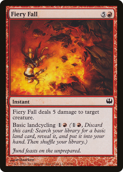 Fiery Fall (DDG-076) - common