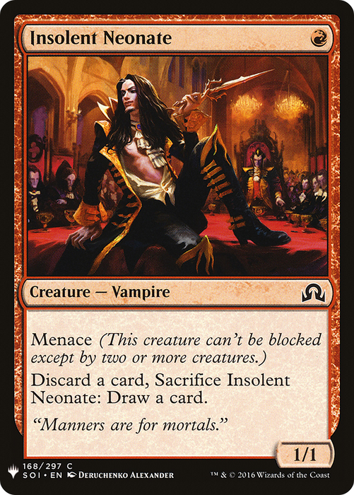 Insolent Neonate (LIST-SOI-168) - common