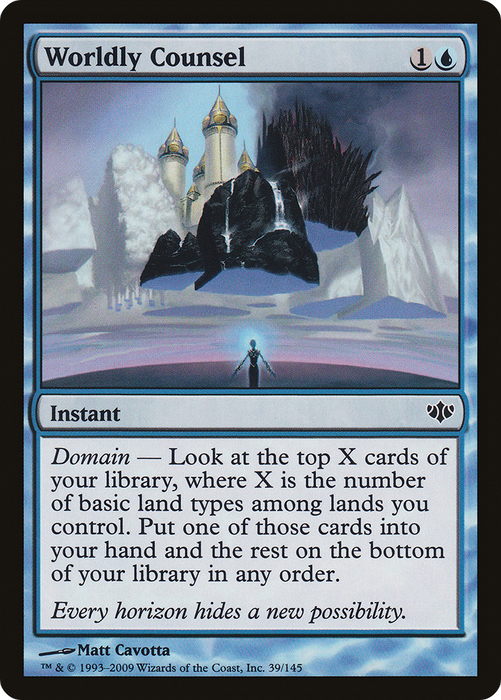 Worldly Counsel (CON-039) - common - Foil