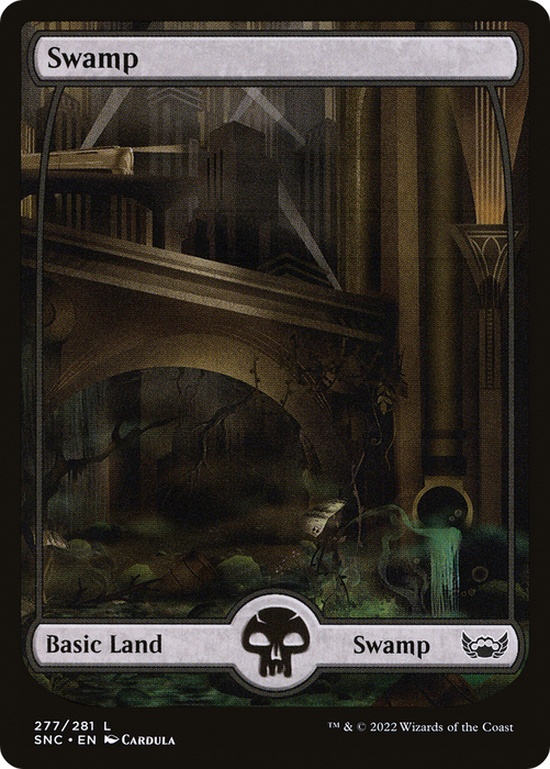 Swamp (SNC-277) - common: (Full Art) - Foil