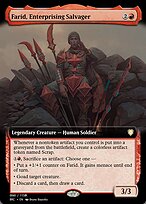 Farid, Enterprising Salvager (PRM-105728) - rare - Foil