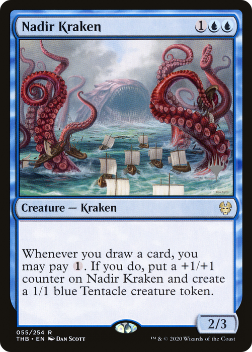 Nadir Kraken (PPTHB-55P) - rare - Foil
