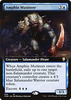 Amphin Mutineer (CMR-629) - rare: (Extended Art)
