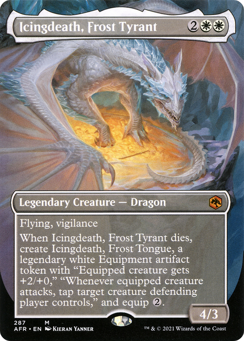 Icingdeath, Frost Tyrant (AFR-287) - mythic (Borderless)