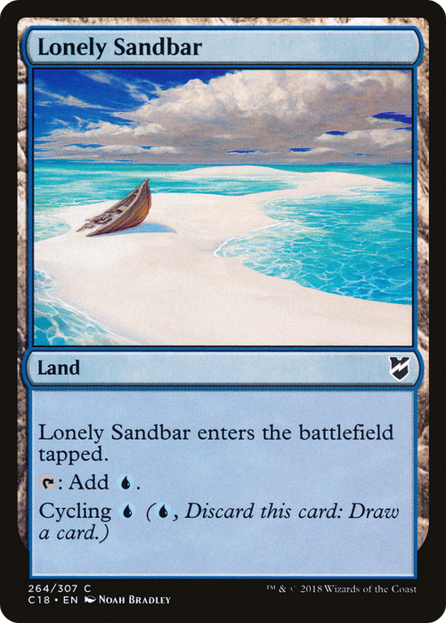 Lonely Sandbar (C18-264) - common