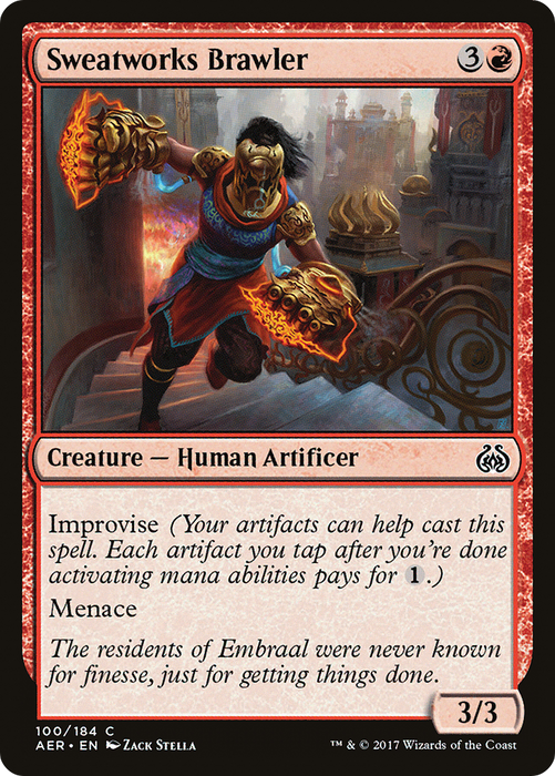 Sweatworks Brawler (AER-100) - common - Foil