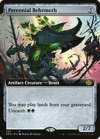 Perennial Behemoth (BRO-350) - rare: (Extended Art)