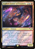 Exalted Flamer of Tzeentch (40K-119★) - rare - Foil