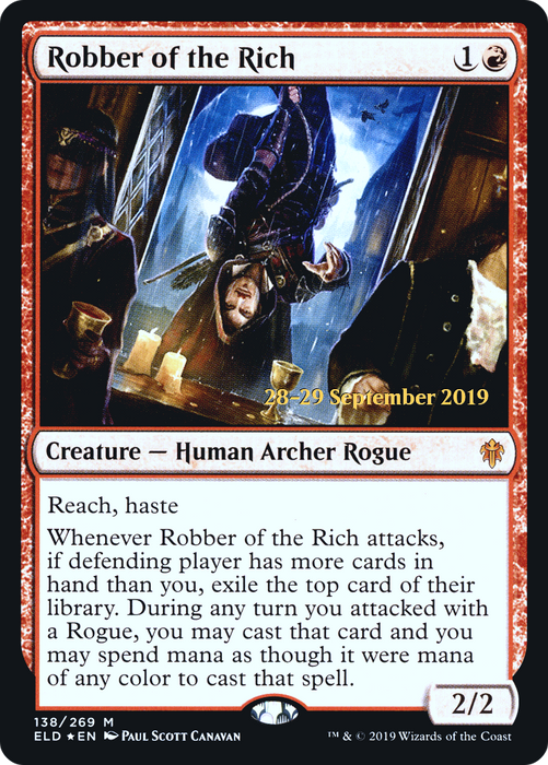Robber of the Rich (PRE-138S) - mythic - Foil
