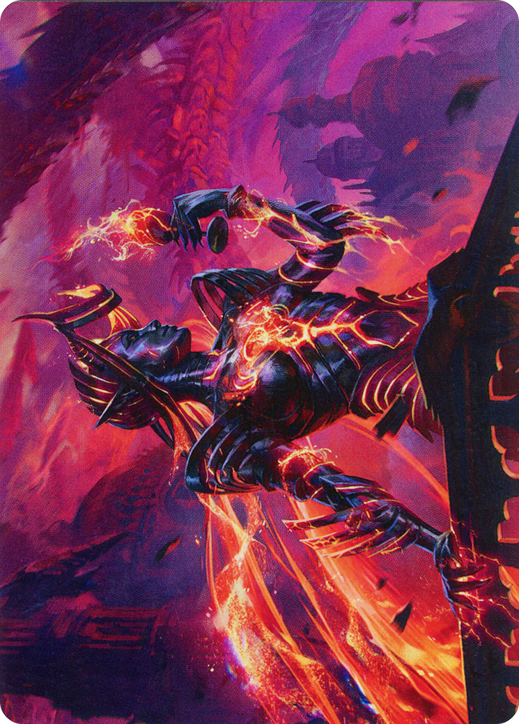 Ayara, Furnace Queen // Ayara, Furnace Queen (AMOM-021) - common (Borderless) - Foil