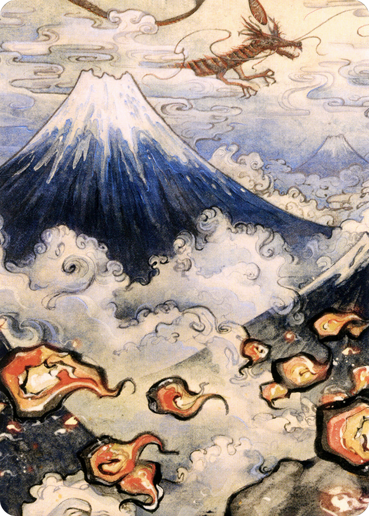 Mountain // Mountain (ANEO-078) - common (Borderless) - Foil