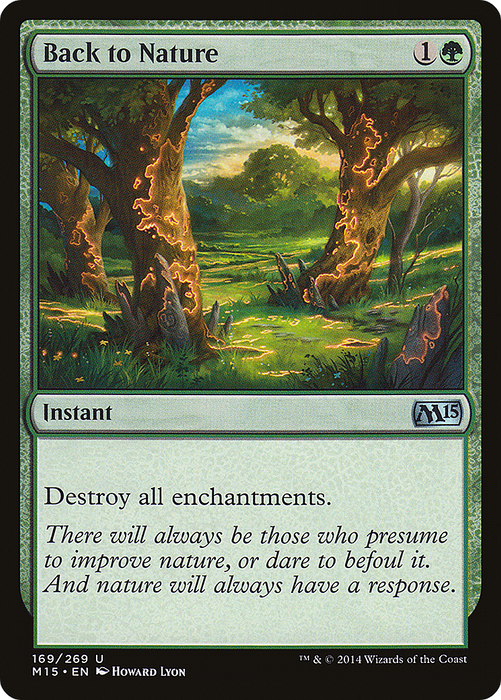Back to Nature (M15-169) - uncommon