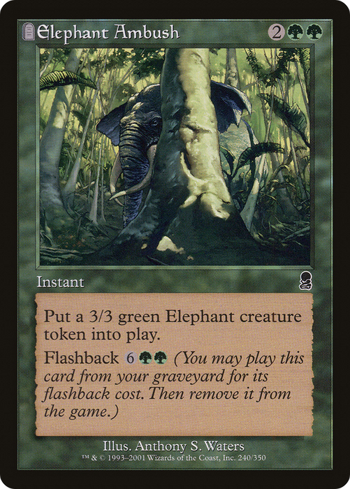 Elephant Ambush (ODY-240) - common: (tombstone)