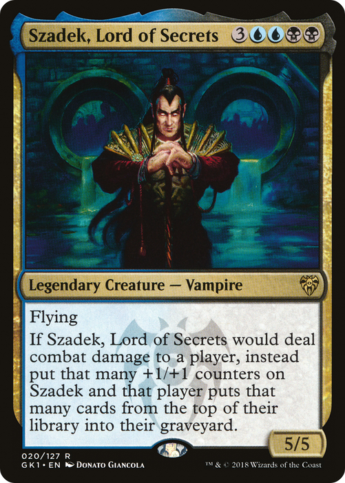 Szadek, Lord of Secrets (GR1-020) - rare