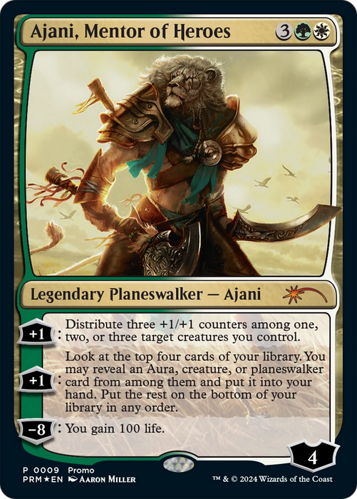 Ajani, Mentor of Heroes (UMP-2024-3) - mythic - Foil