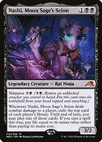 Nashi, Moon Sage's Scion (PPNEO-114P) - mythic