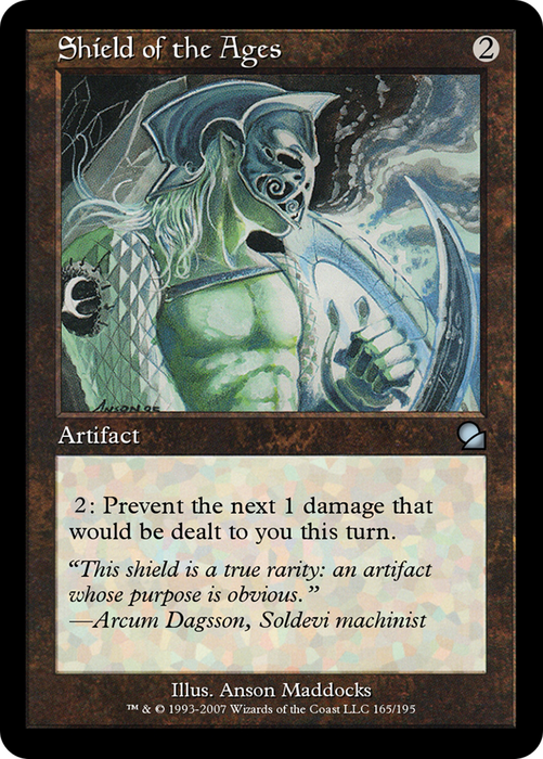 Shield of the Ages (ME1-165) - uncommon - Foil