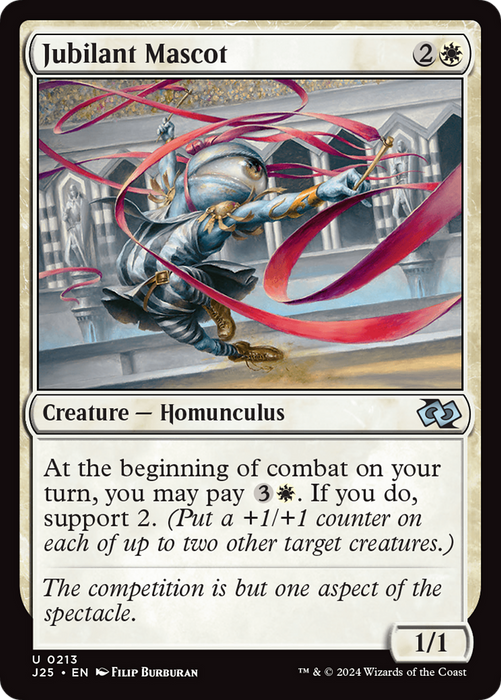 Jubilant Mascot (J25-213) - uncommon