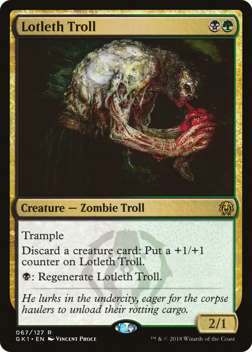 Lotleth Troll (GR1-067) - rare