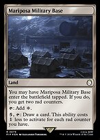 Mariposa Military Base (PIP-679) - rare - Foil