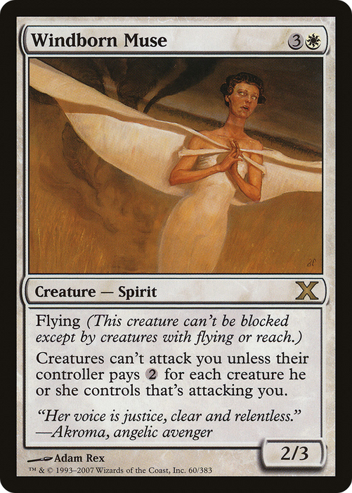 Windborn Muse (10E-060) - rare