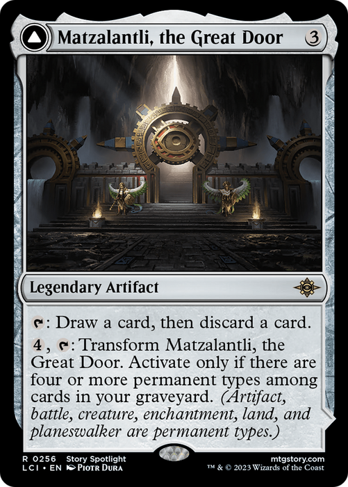 Matzalantli, the Great Door // The Core (LCI-256) - rare - Foil