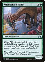 Affectionate Indrik (GRN-121) - uncommon - Foil