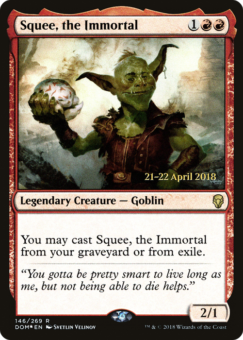 Squee, the Immortal (PRE-146S) - rare - Foil