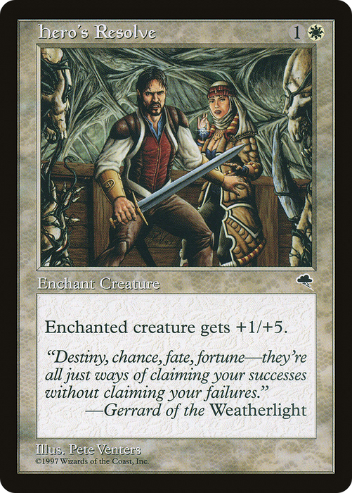 Hero's Resolve (TMP-023) - common