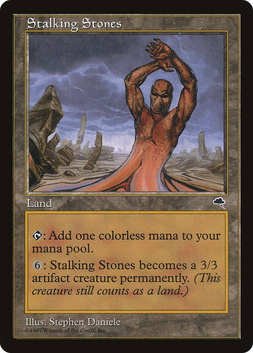Stalking Stones (TMP-327) - uncommon