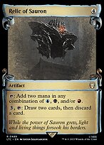 Relic of Sauron (LTC-489) - rare: (Showcase)