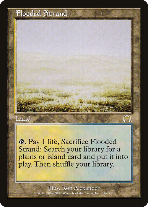 Flooded Strand (ONS-316) - rare - Foil