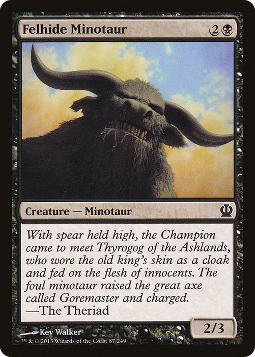 Felhide Minotaur (THS-087) - common