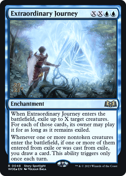 Extraordinary Journey (PRE-48S) - rare - Foil